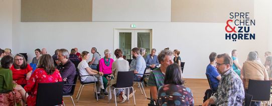 Bild zur Veranstaltung Sprechen & Zuhören: Ost und West im Gespräch